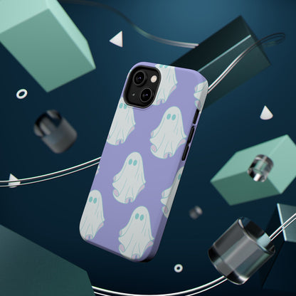 Ghost-Themed Impact-Resistant Phone Case