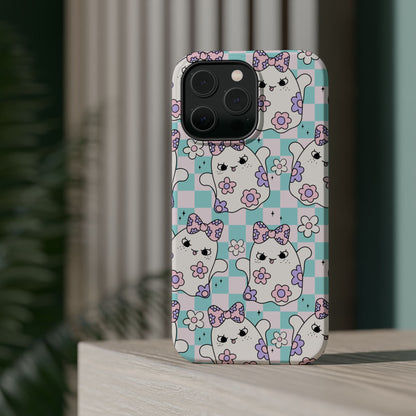 Adorable Ghost Pattern Magnetic Phone Case
