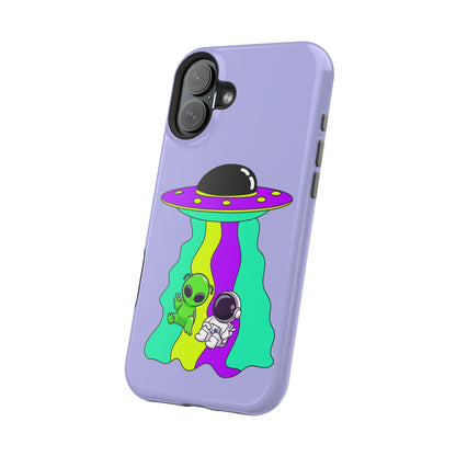 Alien and Astronaut Phone Case