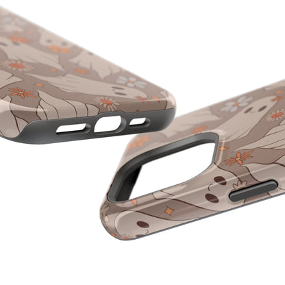 Ghostly Floral Magnetic Phone Cases