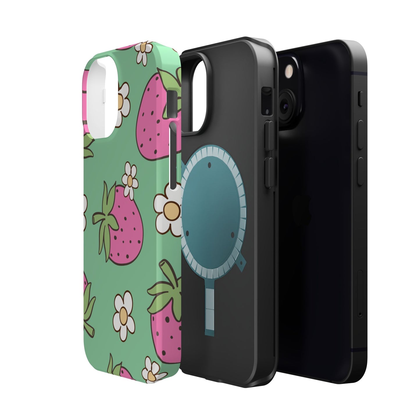 Cute Strawberry Impact-Resistant Phone Case