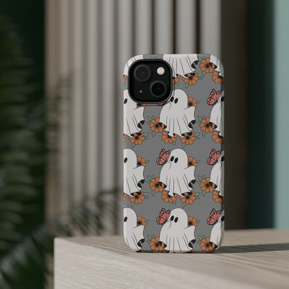 Cute Ghost Floral Phone Case
