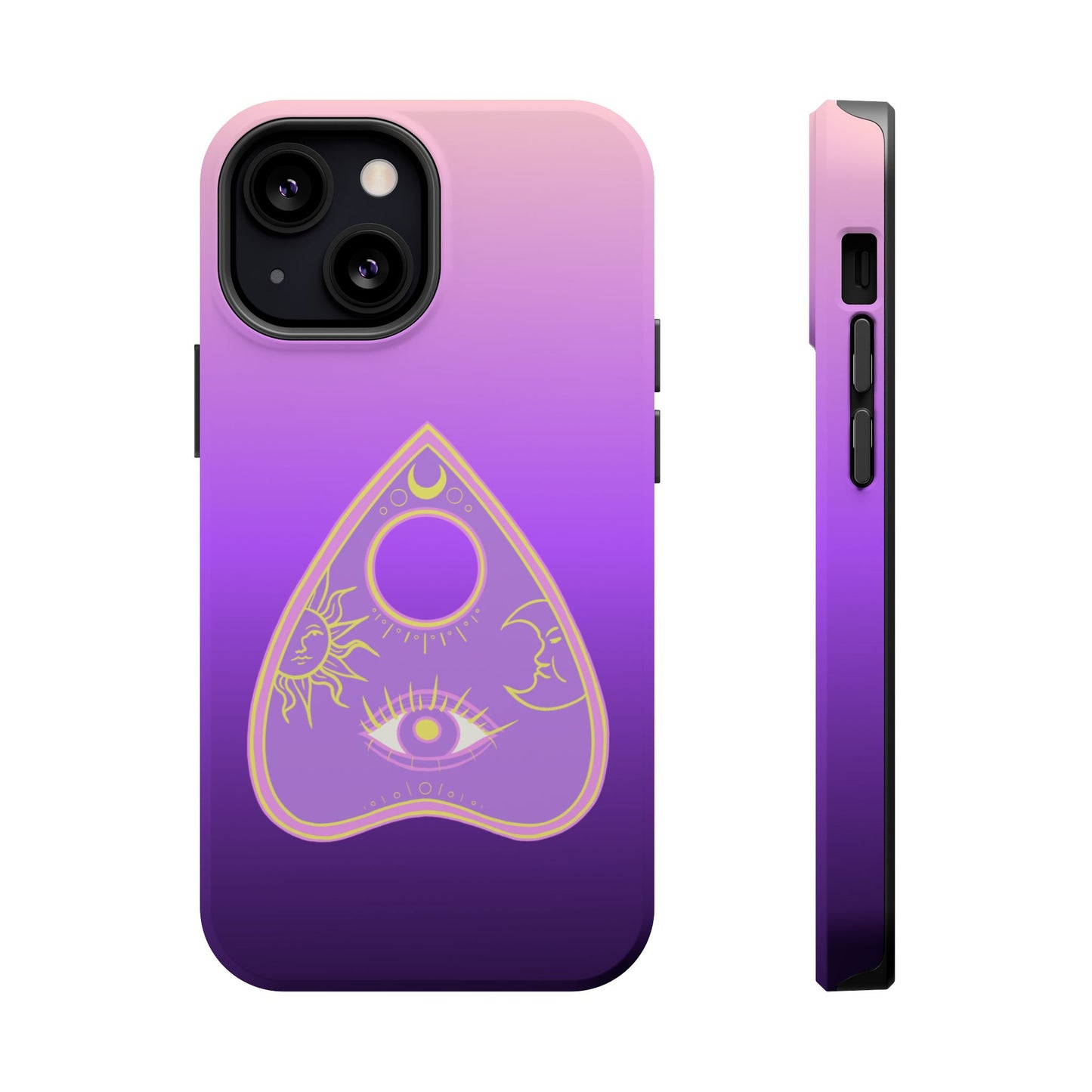 Purple Gradient with Planchette and Celestial Design
