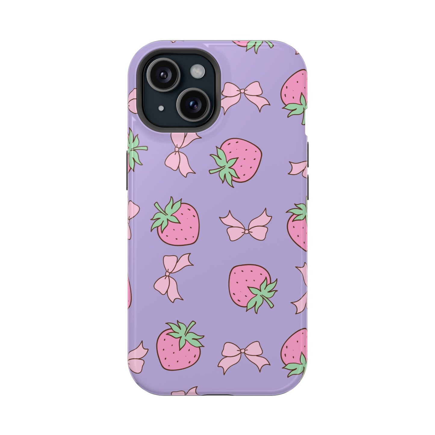 Cute Strawberry Pattern Phone Case