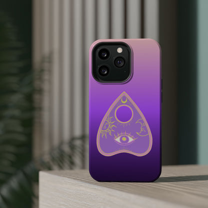 Purple Gradient with Planchette and Celestial Design