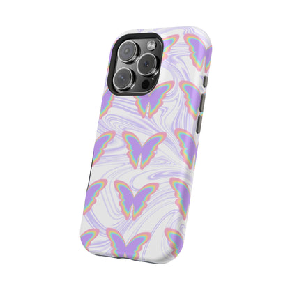 Colorful Butterfly Magnetic Phone Case