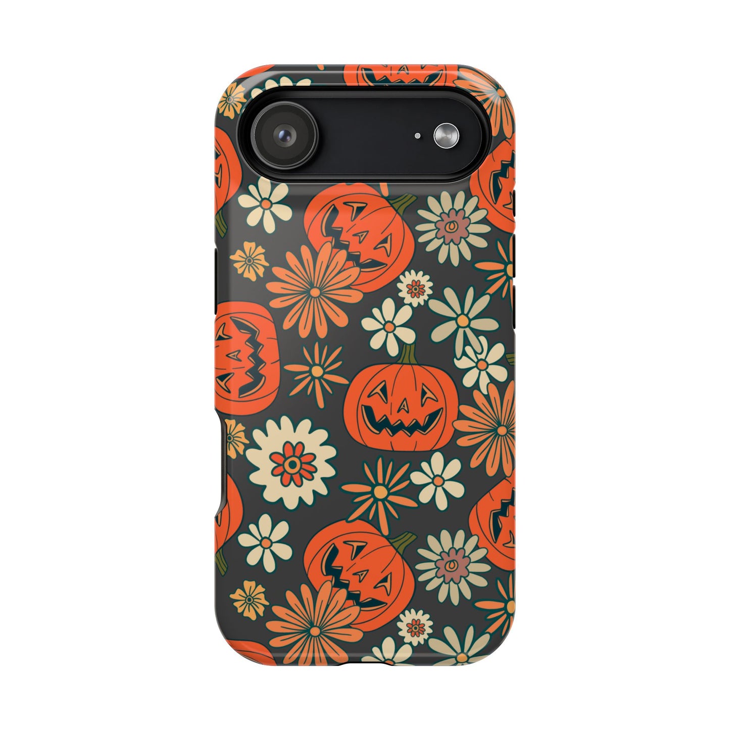 Pumpkin Floral iPhone Case