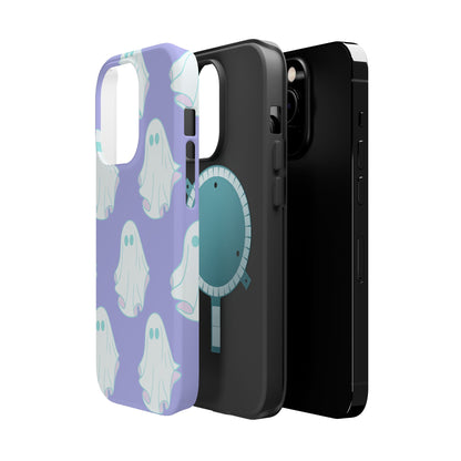 Ghost-Themed Impact-Resistant Phone Case