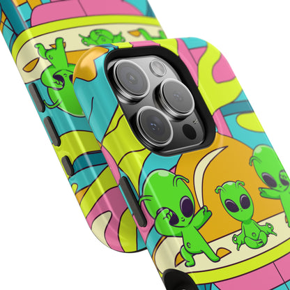 Vibrant Alien Phone Case