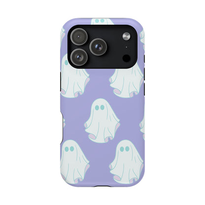 Ghost-Themed Impact-Resistant Phone Case