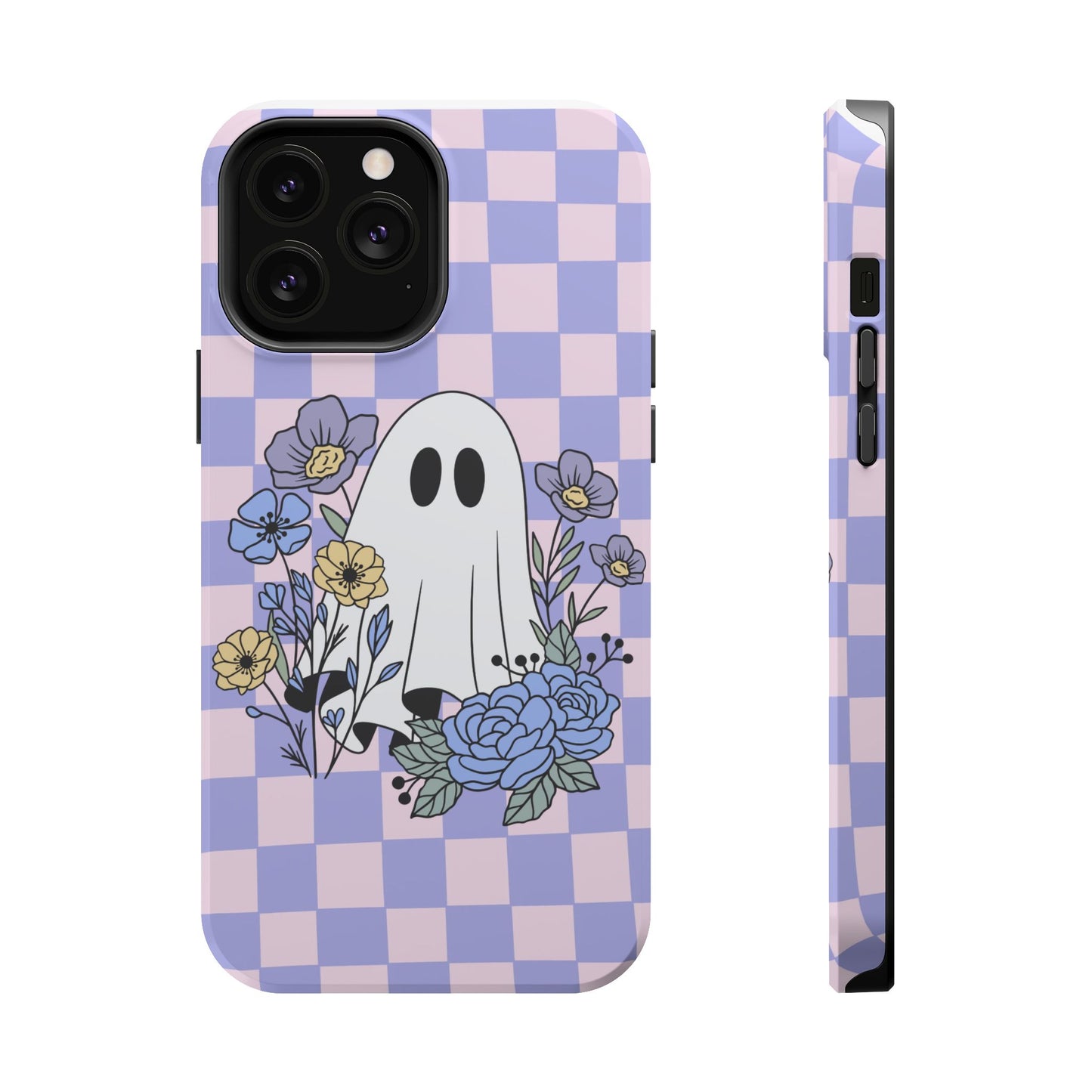 Cute Ghost Floral Phone Case