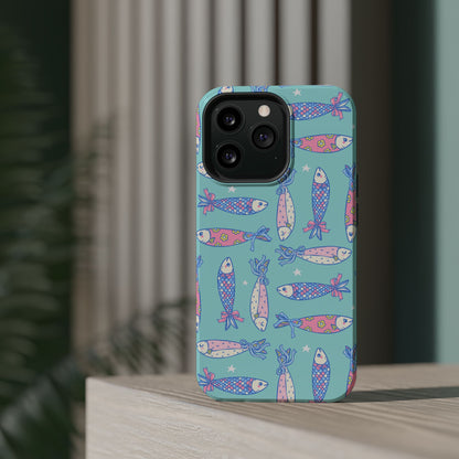 Whimsical Fish Phone Case