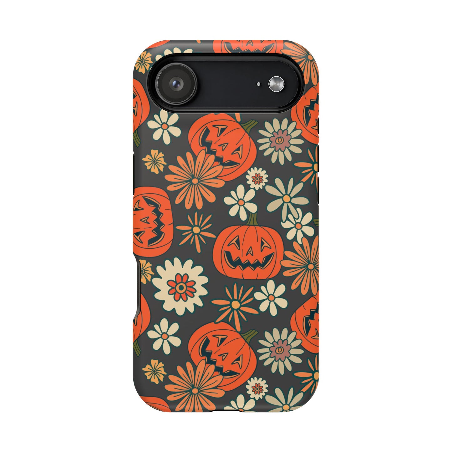 Pumpkin Floral iPhone Case