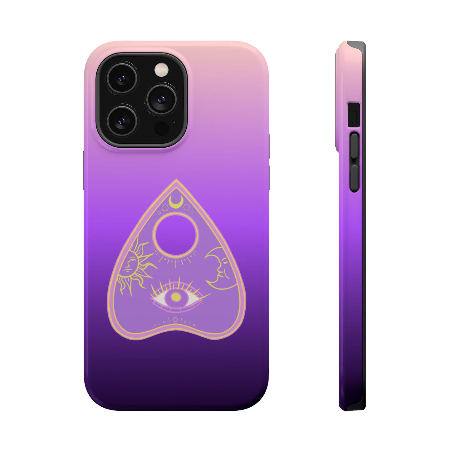 Purple Gradient with Planchette and Celestial Design