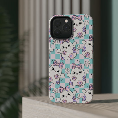 Adorable Ghost Pattern Magnetic Phone Case
