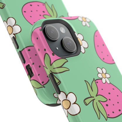 Cute Strawberry Impact-Resistant Phone Case