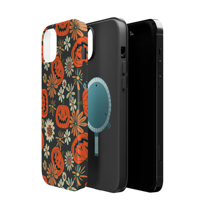 Pumpkin Floral iPhone Case