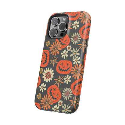 Pumpkin Floral iPhone Case