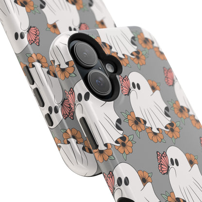 Cute Ghost Floral Phone Case