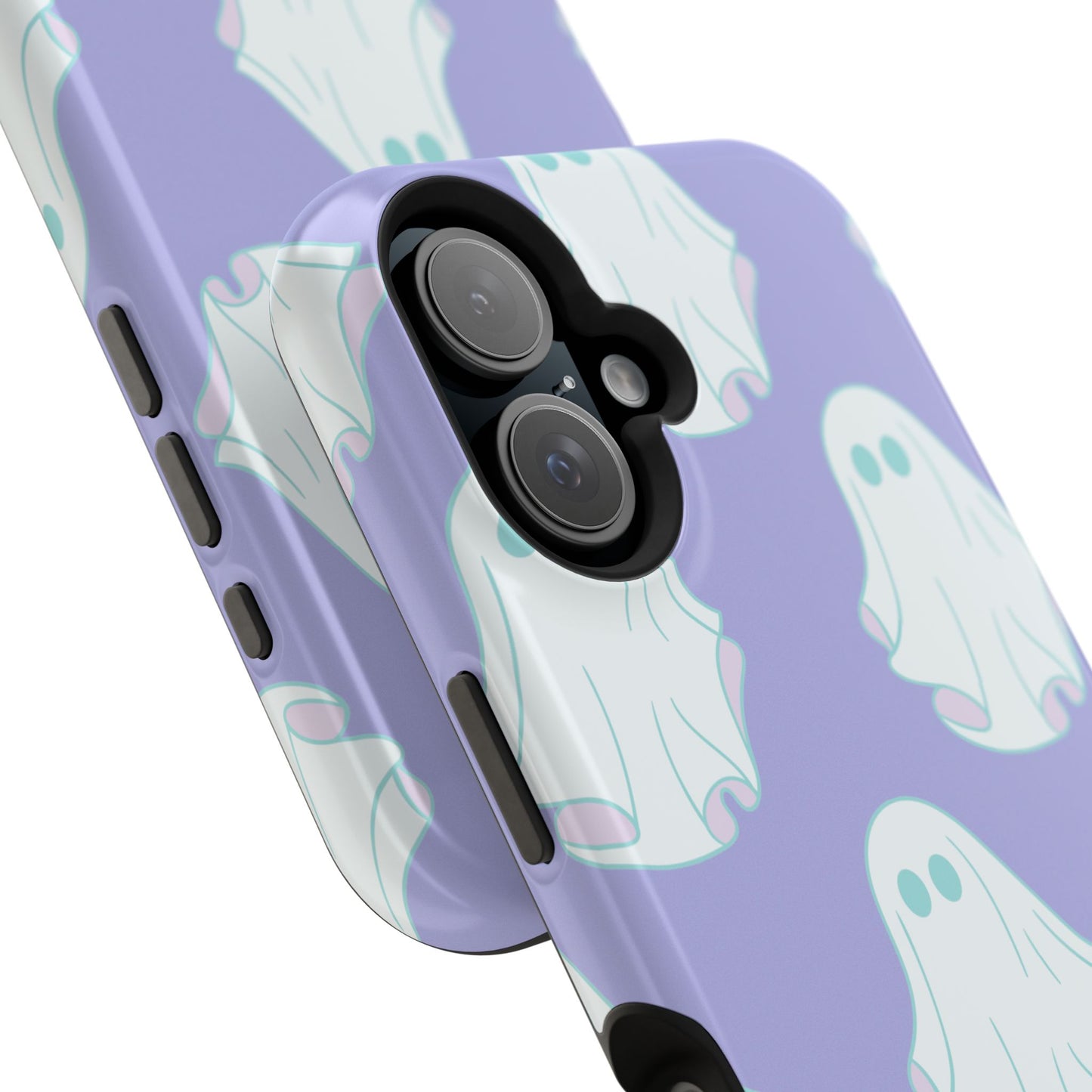 Ghost-Themed Impact-Resistant Phone Case