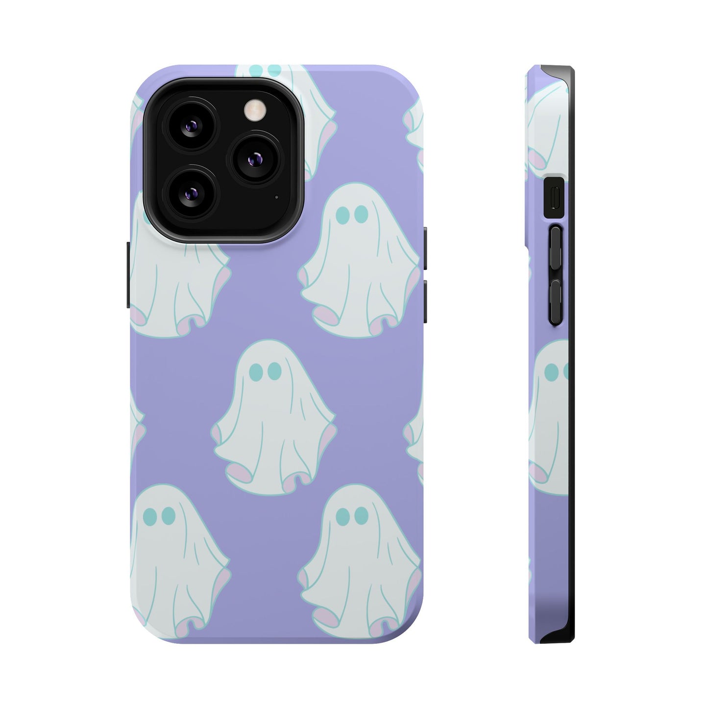 Ghost-Themed Impact-Resistant Phone Case