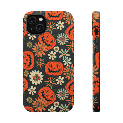Pumpkin Floral iPhone Case