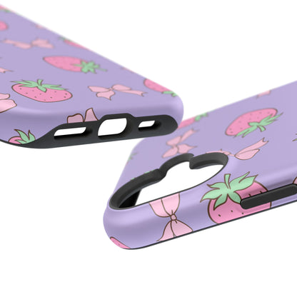 Cute Strawberry Pattern Phone Case