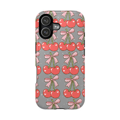 Cherry Bow Magnetic Phone Case