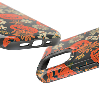 Pumpkin Floral iPhone Case