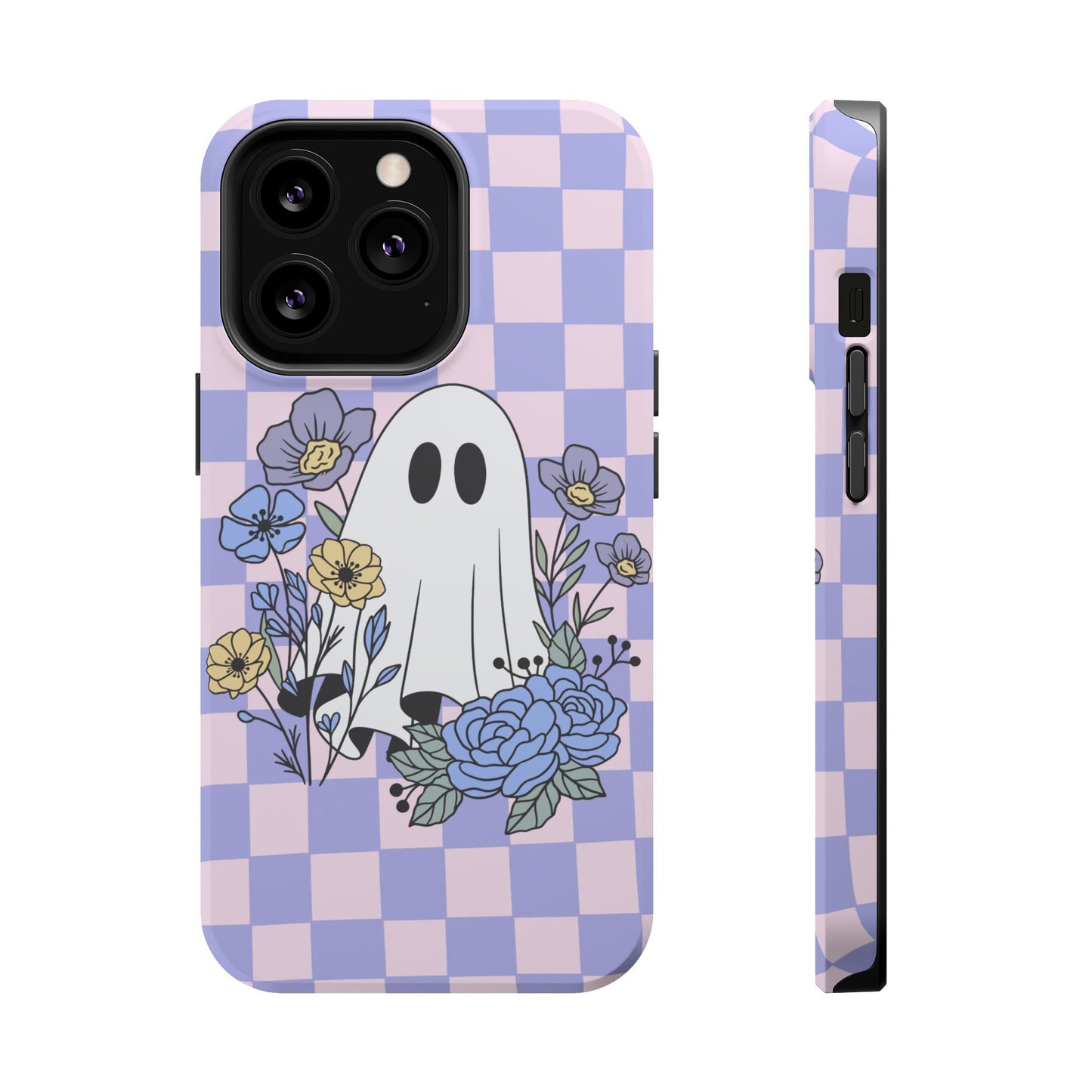 Cute Ghost Floral Phone Case