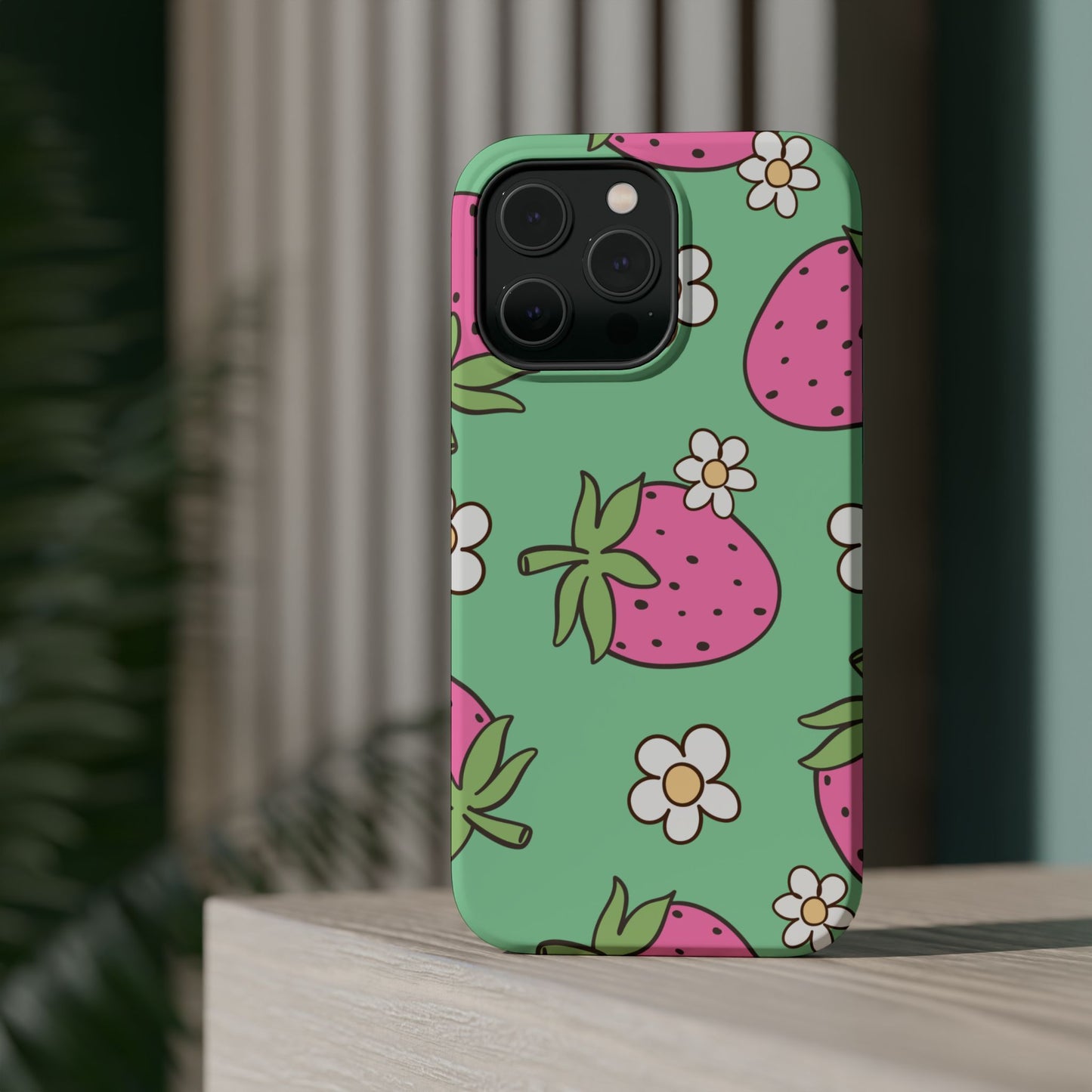 Cute Strawberry Impact-Resistant Phone Case