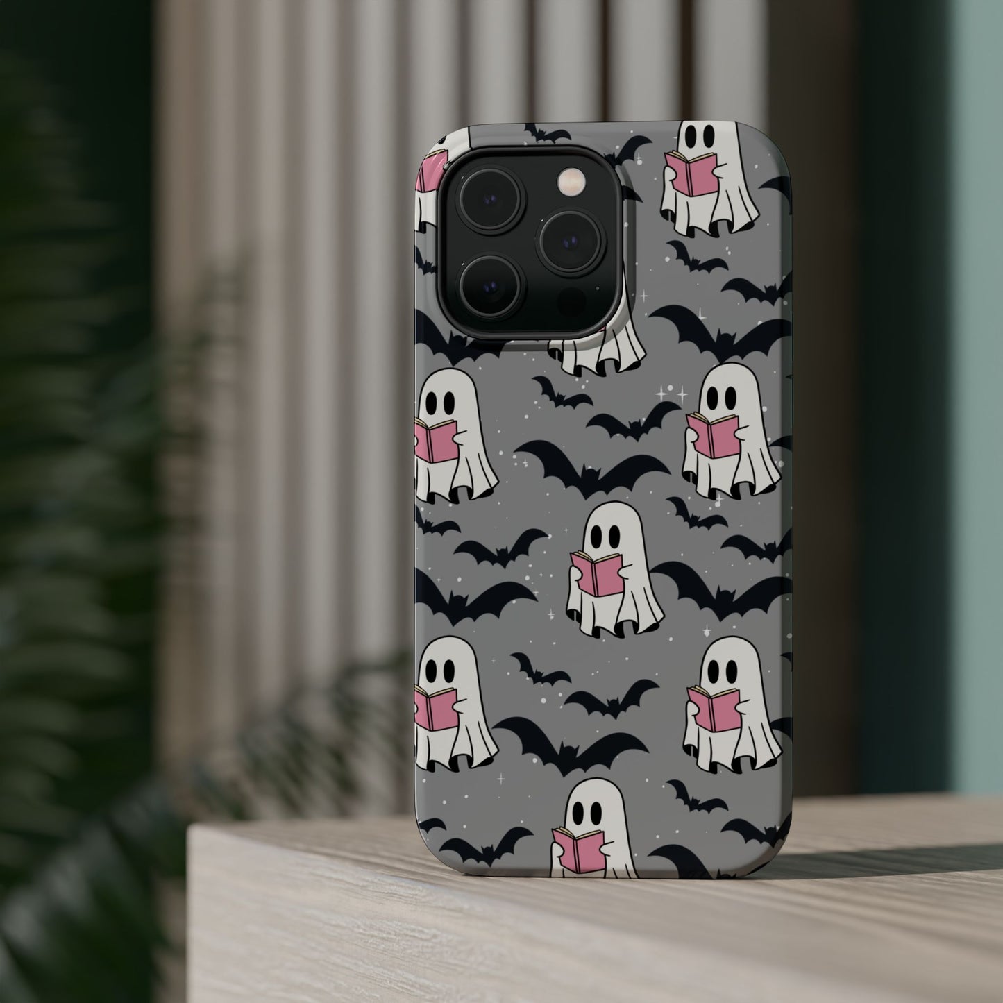 Ghostly Bat Phone Cases