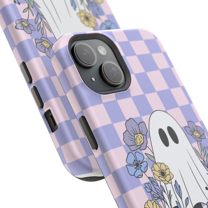 Cute Ghost Floral Phone Case