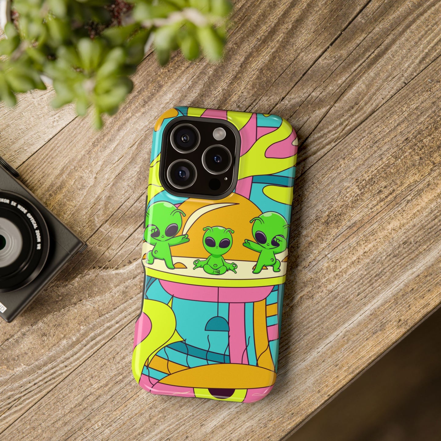 Vibrant Alien Phone Case