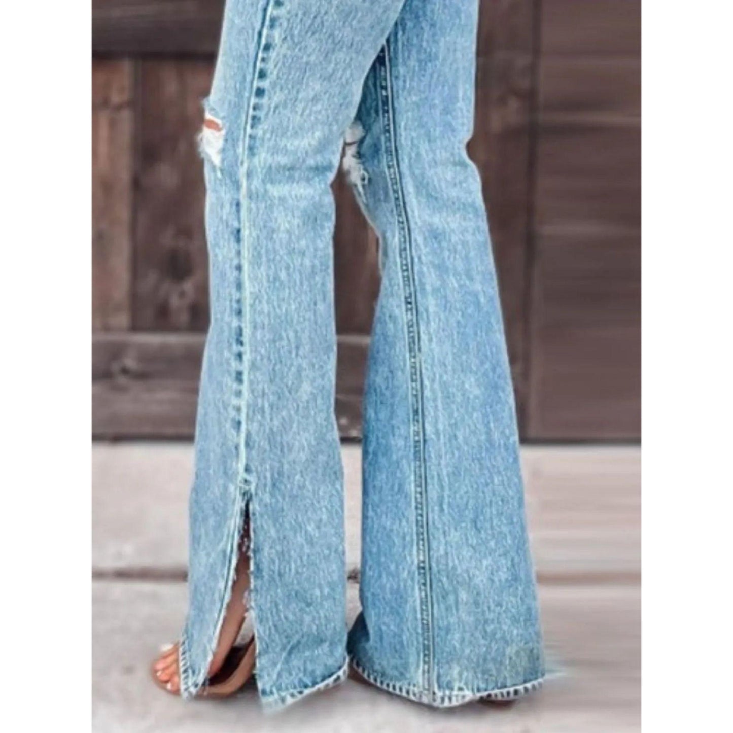 The Riviera Slit Bootcut