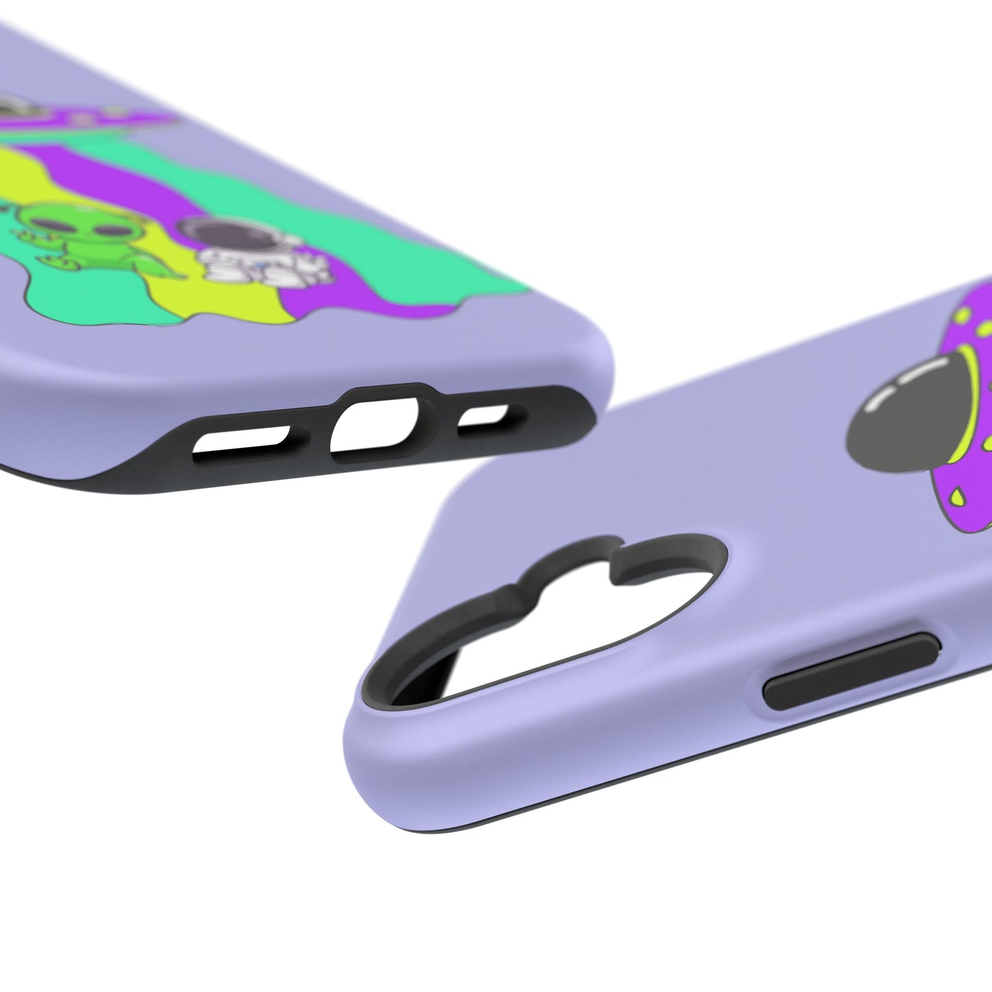 Alien and Astronaut Phone Case