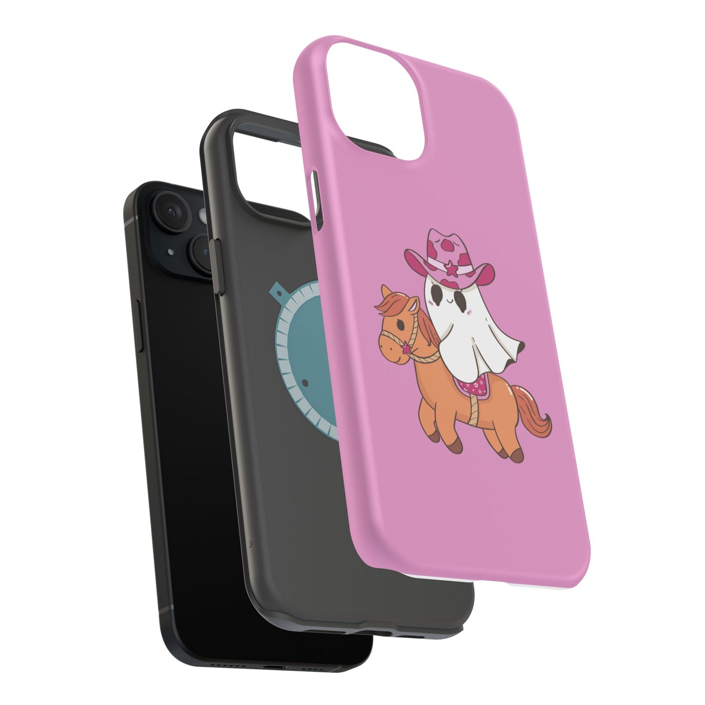 Playful Ghost Cowboy Phone Case
