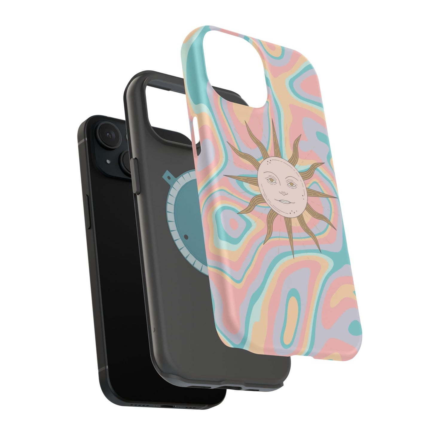 Sun and Waves Phone Case