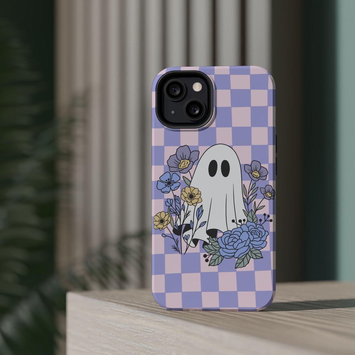 Cute Ghost Floral Phone Case