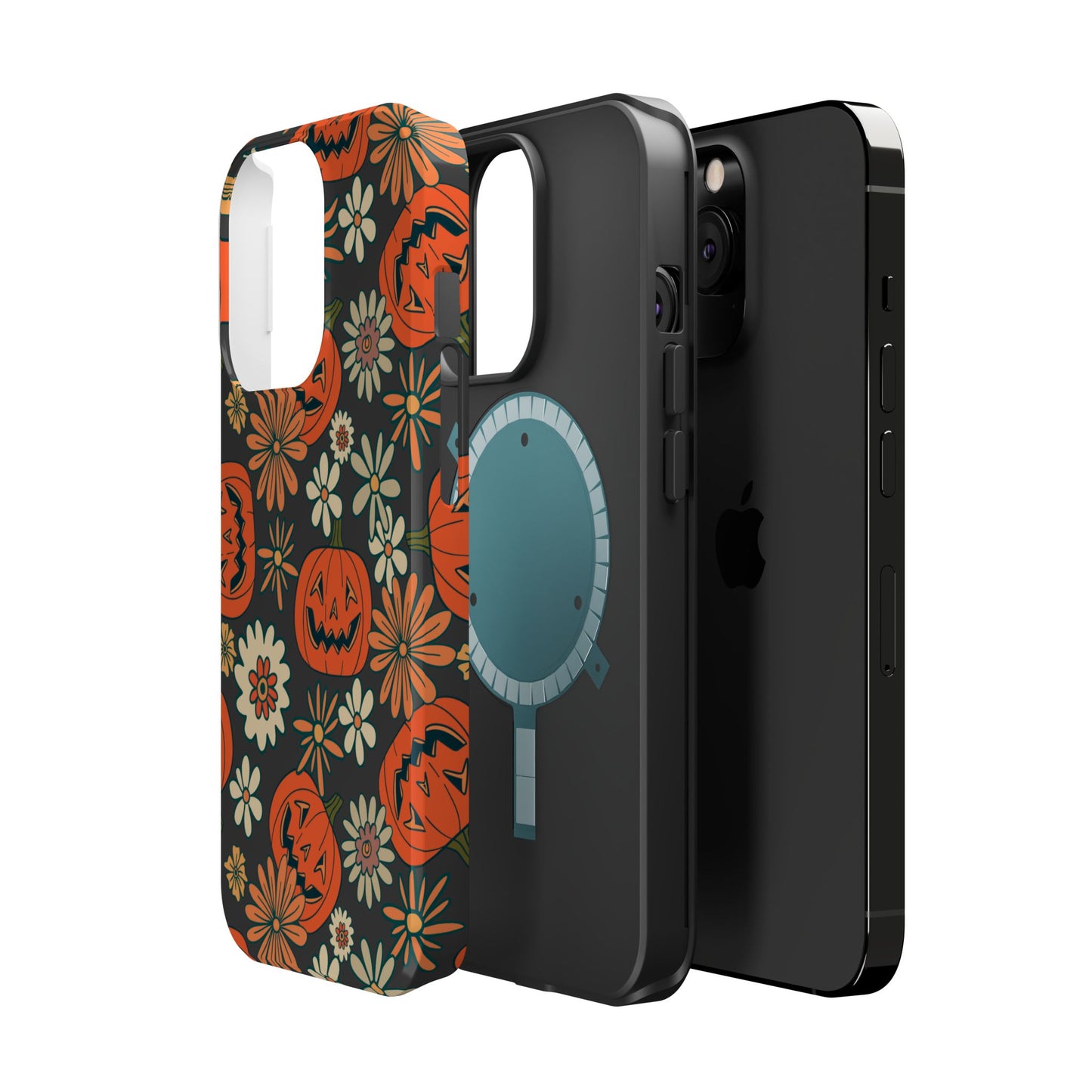 Pumpkin Floral iPhone Case
