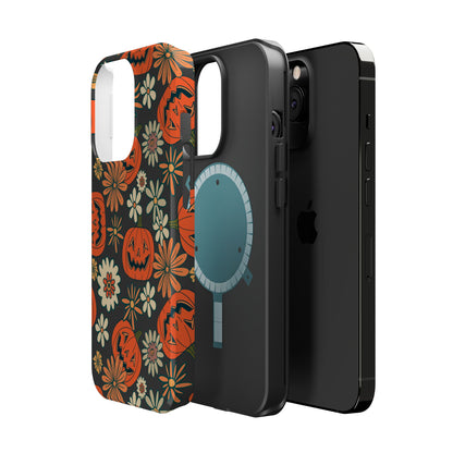 Pumpkin Floral iPhone Case