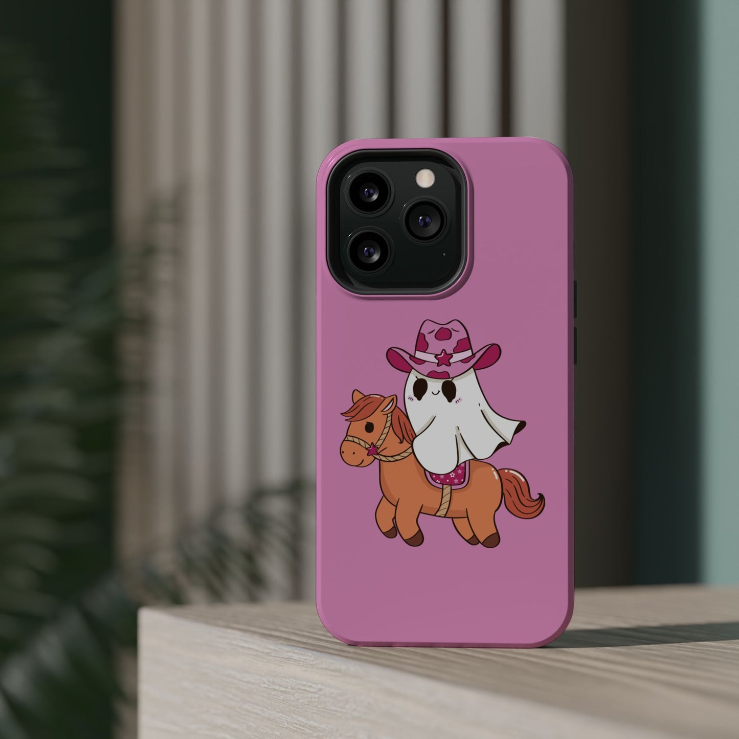 Playful Ghost Cowboy Phone Case