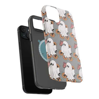 Cute Ghost Floral Phone Case
