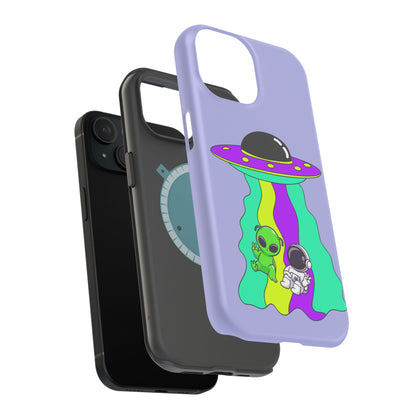 Alien and Astronaut Phone Case