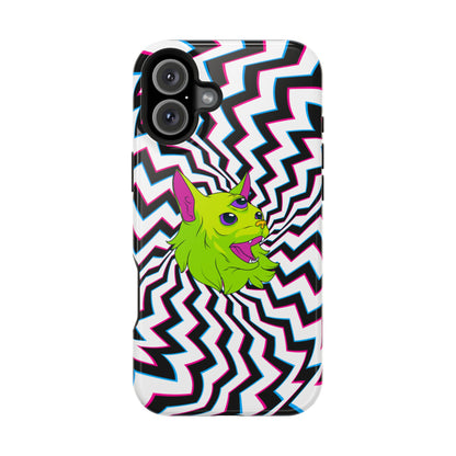 Vibrant Alien Cat Magnetic Phone Cases