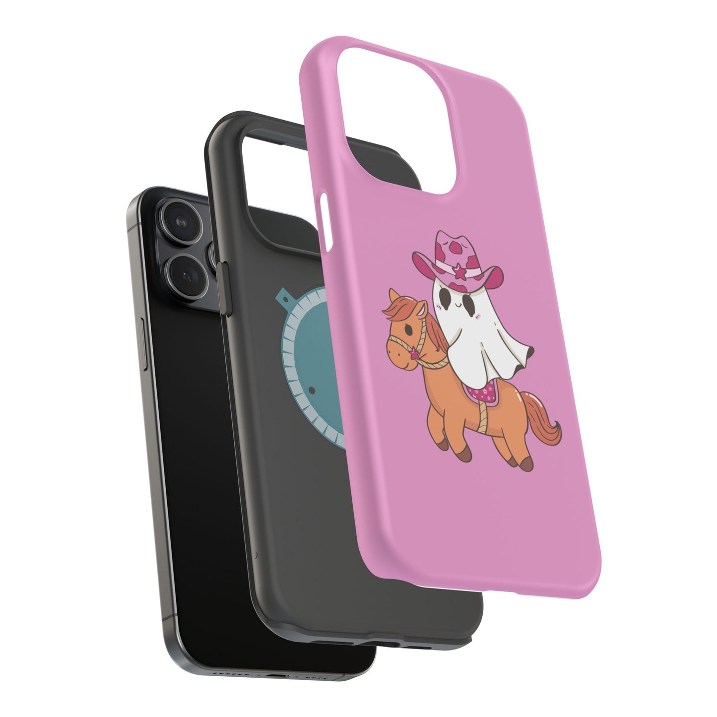 Playful Ghost Cowboy Phone Case