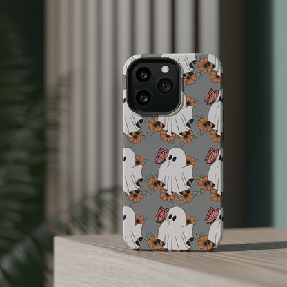 Cute Ghost Floral Phone Case
