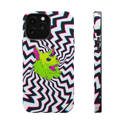 Vibrant Alien Cat Magnetic Phone Cases