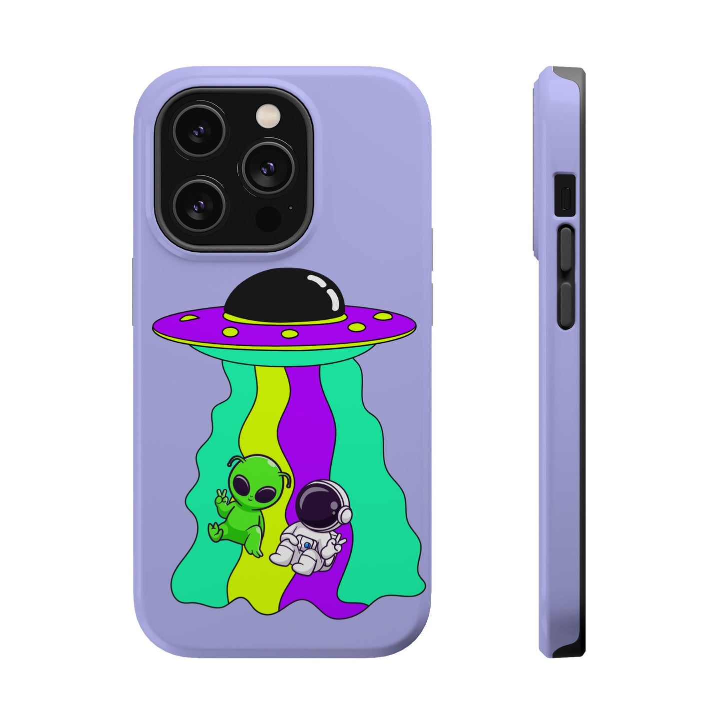 Alien and Astronaut Phone Case