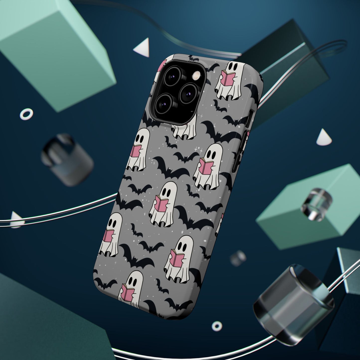 Ghostly Bat Phone Cases